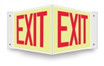 Safety Sign - Exit (Projecting )