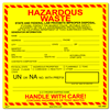 Hazardous Waste (CA/Federal) Containment Label