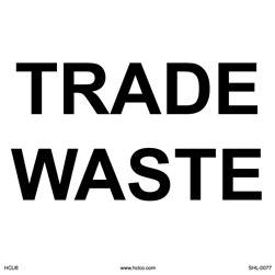 Trade Waste Label | HCL Labels, Inc
