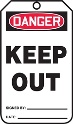 Danger Keep Out