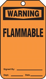 Warning Flammable