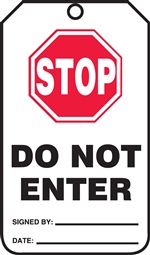 Stop Do Not Enter