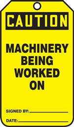 Caution Machinery Being Worked On