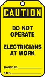 Caution Do Not Operate