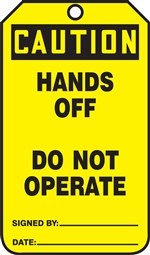 Caution Hands Off