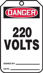 Danger 220 Volts