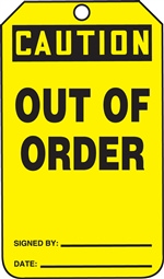 Caution Out Of Order