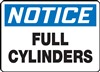 Notice Sign - Full Cylinders