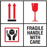 Fragile - Handle With Care Label | HCL Labels, Inc