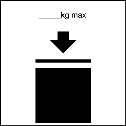 IBC50 - Maximum Weight Label