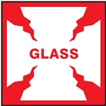 Glass Shipping Label | HCL Labels, Inc