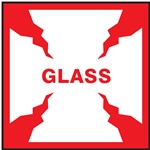 Glass Shipping Label | HCL Labels, Inc