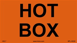 Hot Box Label | HCL Labels