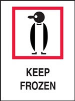 Keep Frozen Shipping Label | HCL Labels