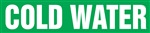 Cold Water Pipemarker