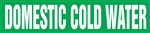 Domestic Cold Water Pipemarker