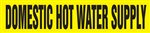 Domestic Hot Water Supply Pipemarker