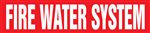 Fire Water System Pipemarker