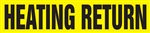Heating Return Pipemarker