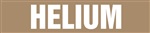 Helium - Brown Pipe Marker
