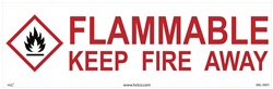 Flammable Cabinet Sign