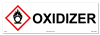 Oxidizer Cabinet Sign