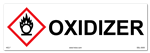 Oxidizer Cabinet Sign