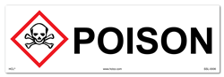 Poison Cabinet Sign