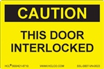 Caution This Door Interlocked