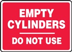 Empty Cylinder Do Not Use