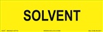Solvent Label