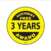 Accident Free - 3 Year Award Label