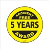 Accident Free - 5 Year Award Label