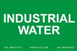 Industrial Water Label