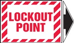 Lockout Point Detachable Label