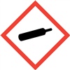 Gas Cylinder GHS Pictogram Label