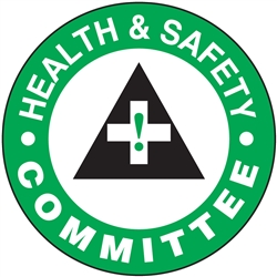 Health & Safety Committee - Hard Hat Decal