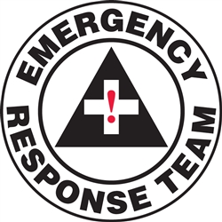 Emergency Response Team - Hard Hat Decal