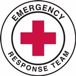 Emergency Response Team - Hard Hat Decal