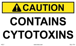 Caution Contains Cytotoxins Label