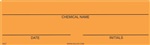 Write-In Label - Chemical Identification