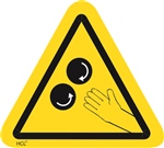 Mechanical Hazard Label