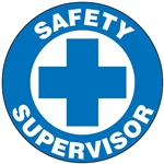 Safety Supervisor - Hard Hat Decal