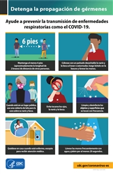 Stop The Spread Of Germs Spanish