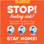 Covid-19 Stay Home Poster
