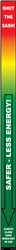 Fume Hood Sash Energy Conservation Label