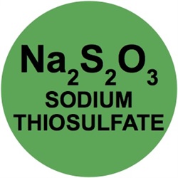 Sodium Thiosulfate Green Circle Label (Na2S2O3)