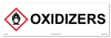 Oxidizers Cabinet or Secondary Containment Sign