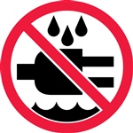 Do Not Expose To Water Safety Symbol