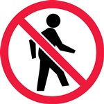 No Pedestrians